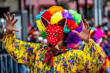 foto desfile dia de muertos en ciudad de méxico por nacho marlats